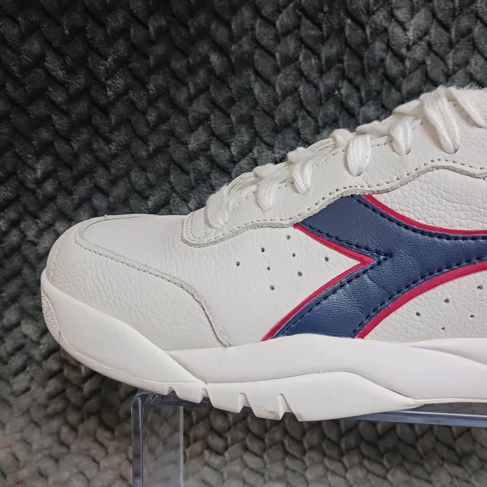 Diadora Maverick Americana Men's Sneakers Shoes Dawn Blue White Italy Logo Sz 8 - Picture 14 of 16